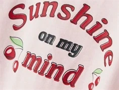 Name It top ballerina med kirsebær print